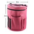 Yarn Storage Bag Round Knitting Wool Yarn Bags Organizer Crochet Sewing Needles Handbag Weave Tools Accessories Bowl Crafts Tote. 
