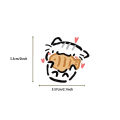 54Pcs Kawaii Colorful Cat Stickers Transparent Cat Decals For Phone Laptop Suitcase Notebook Skateboard Waterproof Stickers.
