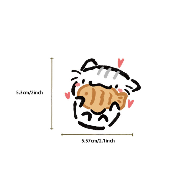 54Pcs%20Kawaii%20Colorful%20Cat%20Stickers%20Transparent%20Cat%20Decals%20For%20Phone%20Laptop%20Suitcase%20Notebook%20Skateboard%20Waterproof%20Stickers%20-%20Image%203