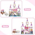 Cogo kids girls 516 pieces Princess toy Fairy Dreams Castle Building blocks Lego bricks Children fun Entertainment and play. 