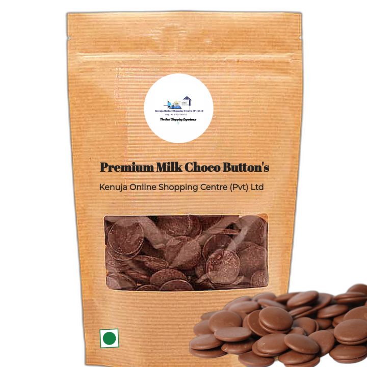 Cooking Chocolate Caters Premium Choco Milk Button 1 KG