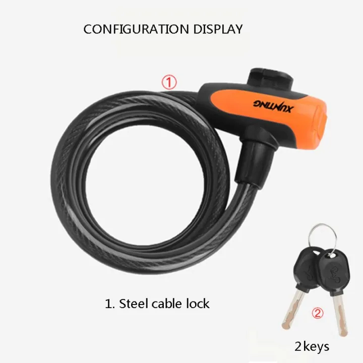 100cm%20Bicycle%20Lock%20Anti-theft%20Mountain%20Road%20Bicycle%20Wire%20Chain%20Lock%20Key%20Safety%20Anti-theft%20Belt%20Mounting%20Bracket%20Bicycle%20Lock%20-%20Image%207