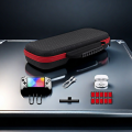 For Switch Hori Split Pad Pro Controller Carrying Case Storage Bag Gamepad Protection Box Travel Pouch Game Card Slot. 