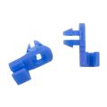 16PCS 8 models universal auto door locks block fixed Hook plastic fasteners for all cars. 