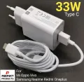 33W Quick Charger Type-C for Xiaomi/vivo/realme/oppo/Samsung/Redmi, Oneplus, Inifinix, Motorola.