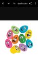 5 Easter Eggs With Funny Faces | Perfect For A Super Egg Hunt | 5 Pieces per Pack |.