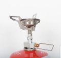outdoor camping stove, foldable butane pocket rocket stove. 