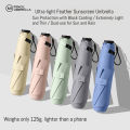 125g Japanese style portable brazing sun protection, UV protection, weather resistance, manual umbrella.