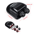Camper Accessories Caravan Solar Car Junction Box Roof Wire Entry Solar Cable Motorhome Junction Box RV Caravan Accessories. 