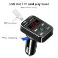 FM Transmitter Bluetooth Car 3.1A Dual USB Port+Type-C Wireless Call Handsfree Aux Modulator ﻿ Audio Radio Charge MP3 Playe A1W8. 