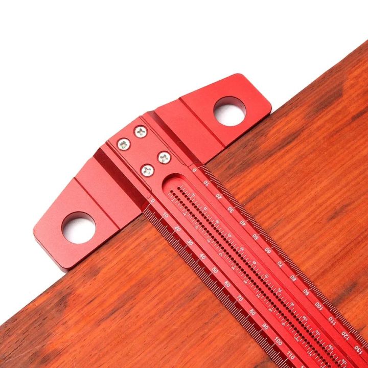 600mm T Type Wood Measure Ruler Square Ruler Right Angle Scribe Gauge