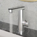 Fudeer 3400W 220V Electric Kitchen Water Heater Tap Instant Hot Stainless Steel Water Faucet Heater Cold Heating Faucet. 