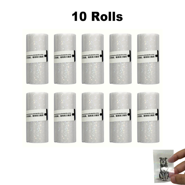 Clear%20Holographic%20Dot,Transparent%20Self-Adhesive%20Thermal%20Paper%20Rolls:%2057mm%20X%203m,%20Compatible%20with%20Most%20Mini%20Printers%20-%20Image%207