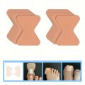 100pcs Multi-Shape Breathable Cotton Blend Bandages - Waterproof, skin-friendly adhesive wound care for minor cuts and abrasions.