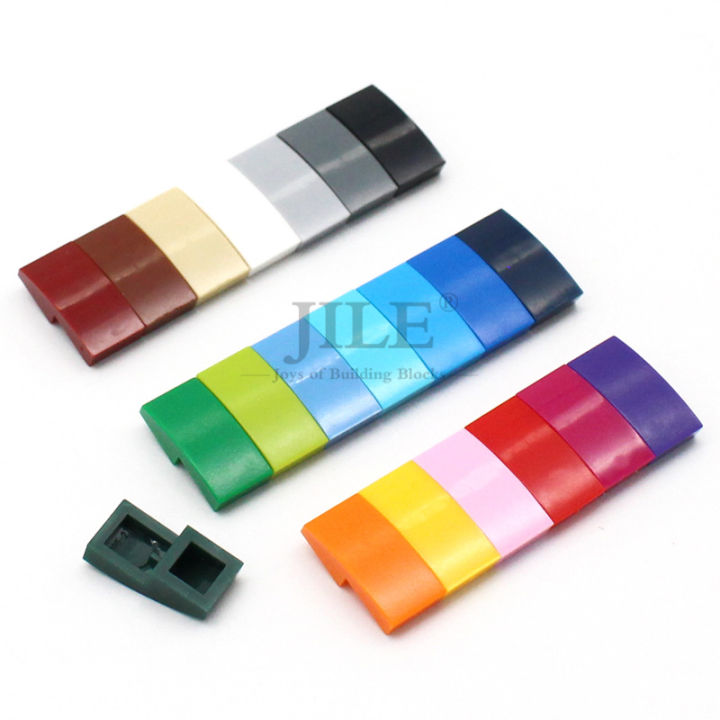 150pcs%20MOC%20Slope%20Curved%202x1x2/3%20Assembles%20Building%20Blocks%20DIY%20Bricks%20Compatible%20with%2011477%20Educational%20Creative%20Tech%20Parts%20Toys%20-%20Image%206