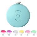 1 Set Baby Children Baby Hygiene Kit Baby Nail Clipper Cutter 6 Grinding Head Set Electric Nail Trimmer For Newborn. 
