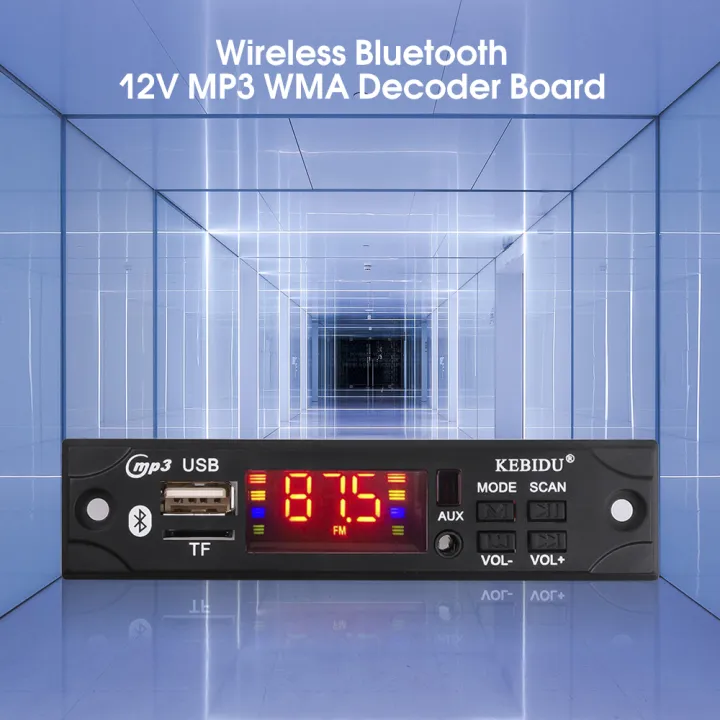 Car%20Audio%20USB%20TF%20FM%20Radio%20Module%20Wireless%20Bluetooth%205V%2012V%20MP3%20WMA%20Decoder%20Board%20MP3%20Player%20with%20Remote%20Control%20For%20Car%20-%20Image%207
