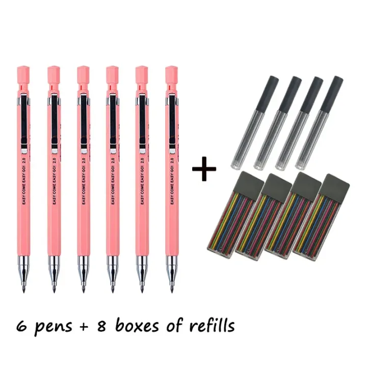 Lot%202.0mm%20Mechanical%20Pencil%20Refill%20Drawing%20Painting%20Automatic%20Pencil%20Lead%20Set%20Students%20Supplies%20Office%20School%20Kawaii%20Stationery%20-%20Image%207