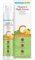 Mamaearth Vitamin C Night Cream for Skin Illumination | Overnight Damage Repair Moisturizer with Gotu Kola | Reduces Spots & Retains Skin's Glow | 1.76 Oz (50g). 