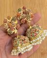 Lightweight bridal jhumkas//Pakistani. 