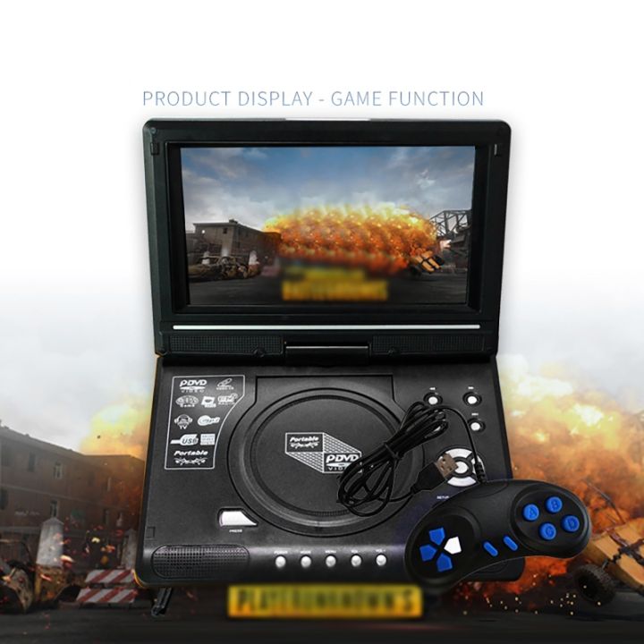 Mini%20Portable%20DVD%20CD%20EVD%20Player%209.8%20Inch%20Digital%20Desktop%20Smart%20TV%20Player%20with%20Remote%20Control%20270%C2%B0%20Rotatable%20Screen%20for%20Travel%20-%20Image%202