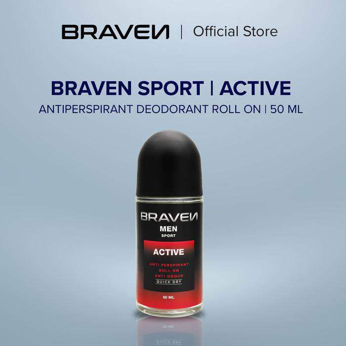 Braven Sport Active Deodorant Roll On – 50ml