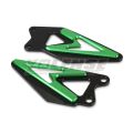 For ZX-6R ZX6R 2019 2020 2021 2022 2023 2024 2025 Motorcycle Footrest Heel Guard Cove Rearsets Foot Rest Peg Protector. 