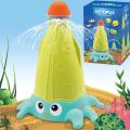Outdoor Water Spray Sprinkler for Kids and Toddlers Backyard Spinning Rocket Sprinkler Toy Water Toys for Toddlers Boys Girls.