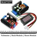 DC DC 150W Boost Converter / 9A 300W Step Down Buck Converter Power module DC 0-100V 10A Digital Voltmeter Ammeter Dual Display. 