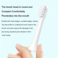 8PCS Toothbrush Replacement Heads for Mijia T100 Mi Smart Electric Toothbrush Replacement Head White/Pink.