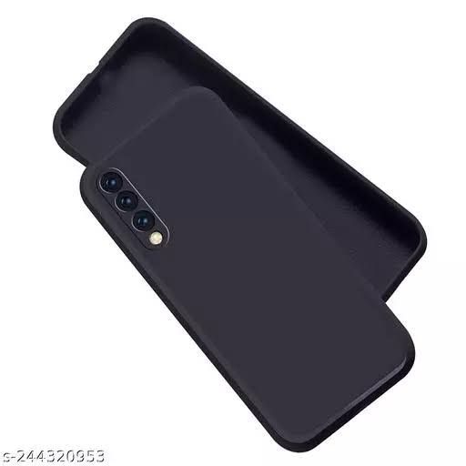 Black Silicon case FOR Samsung Galaxy A50