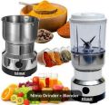 Grinder-blender-Electric Masala Grinder-Juicer Blender-Stainless Steel Material-Spices and Food processor High Quality Machine -mini grinder-juicer-chopper-juicer-portable blender-Dry Grinding Machine--2 in 1 Electric Grinder-Blender (Raf-Nima). 