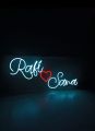 customized name neon sign. 