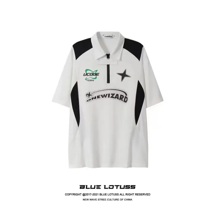 Polo%20shirt%20set%20+%20Korean-style%20fashion%20men's%20shorts%20-%20Image%207