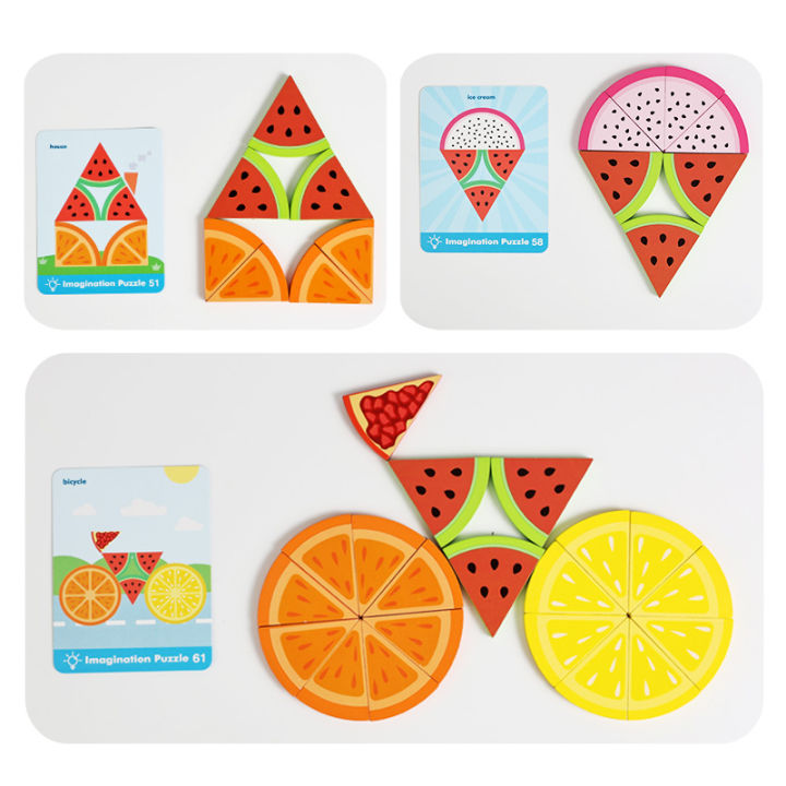 Montessori%20Wooden%20Toys%203D%20Jigsaw%20Puzzle%20Tangram%20Math%20Toys%20Baby%20Hand%20Grasp%20Board%20Shape%20Match%20Puzzle%20Educational%20Fruit%20vegetable%20-%20Image%203