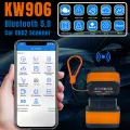 KONNWEI KW906 ELM327 V1.5 PIC18F25K80 OBD2 Scanners Bluetooth 5.2 For Android/IOS Car Scanner Code Reader Diagnostic Tool.