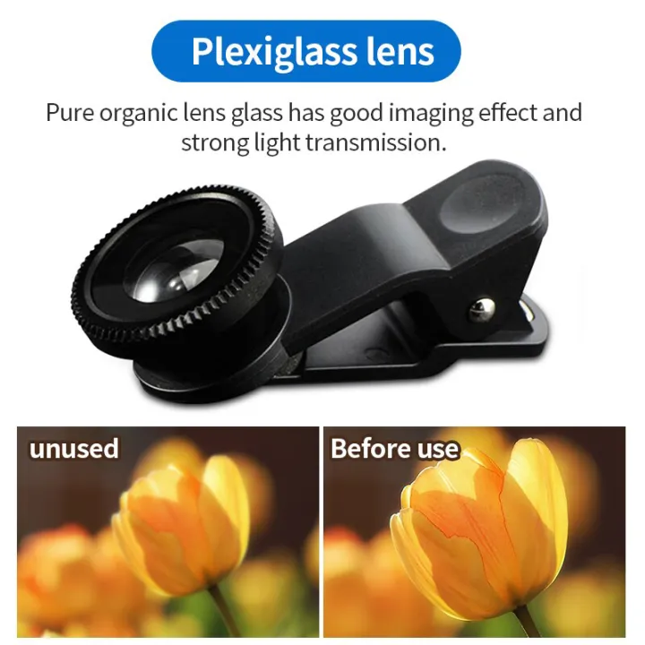 3in1%20Fisheye%20Wide%20Angle%20Micro%20Camera%20Lens%20for%20iPhone%20%20Redmi%203IN1%20Zoom%20Fish%20Eye%20Len%20on%20Smartphone%20Lenses%20with%20Phone%20Clip%20-%20Image%204