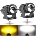 1pcs Mini Driving Light LED Projector Lens Motorcycle Headlight ATV Scooter for Auxiliary Spotlight Lamp. 