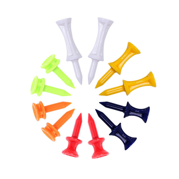 50%20Pcs/Pack%20Professional%20Golf%20Tees%2025mm-51mm%20Castle%20Orange%20Golfer%20Accessory%20Plastic%20golf%20tees%20perfect%20for%20Teeing%20the%20ball%20-%20Image%205