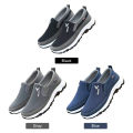 Men Penny Boat Shoes Sports Shoes Breathable Orthopedic Travel Plimsolls Flat Comfortable for Outdoor Activity Hiking Walking. 