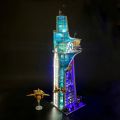 LED Light Compatible For Avengers Tower 76269 Building Blocks Remote Control Lamp (Not Include Building Blocks) Christmas Gift.