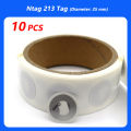 100pcs/Lot NFC Lable Tag Sticker 13.56MHz ISO14443A 213 Stickers Universal Lable Ntag213 RFID for all NFC enabled phones. 