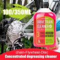 Bicycle chain cleaner 100/350ml Drivetrain cleaner cleaning and maintenance fluid degreasing spray For Folding Road MTB bike. 