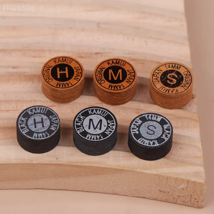 1Pc%2014MM%20Japanese%20Pool%20Cue%20Tip,%20Quality%20Leather%20Billiard%20Tip%20For%20Nine-Ball%20&%20Snooker%20Cue%20Head%20-%20Image%204