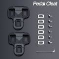 Road Bike Cleats Applicable LOOK KEO Pedal Cleat 4.5 Degree Self-lock Bicycle Pedal Cleat Cycling Shoe Cleats for LOOK KEO. 