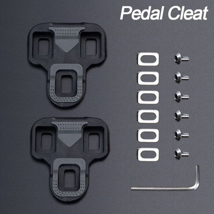 Road Bike Cleats Applicable LOOK KEO Pedal Cleat 4.5 Degree Self-lock Bicycle Pedal Cleat Cycling Shoe Cleats for LOOK KEO