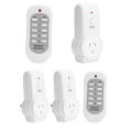 433.92MHz Smart Socket 240V 50Hz 10A Wireless Remote Control On/Off Wireless Remote Control Socket Portable for Light Lamp.