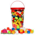 Jumbo Building Blocks for Kids, Big Size Construction Blocks with Wheels, Educational Creative Building Bricks Toy, Interlocking DIY Building Blocks Set for Boys & Girls, STEM Learning & Sensory Play Toy. 