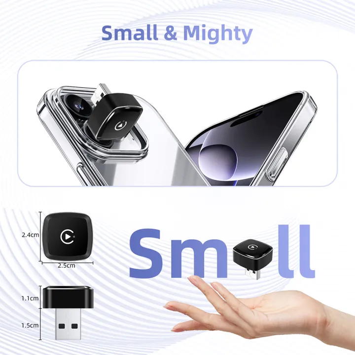 Smallest%20LEXXSON%20Wireless%20CarPlay%20Adapter%20MINI%20Ultra%20Android%20Auto%20Box%20USB%20Dongle%20Plug%20and%20Play%20for%20OEM%20Car%20Seamless%20Connection%20-%20Image%204
