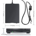 USB Floppy Disk Drive, Floppy Disk Reader 3.5 inch Portable USB External 1.44MB FDD Diskette Drive for Windows 7 10 11 PC Laptop. 